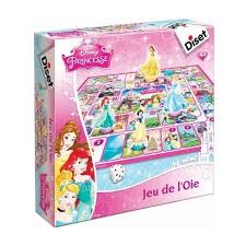 Jeu de l'oie Princesses Disney