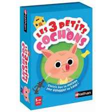 Les 3 petits cochons NATHAN