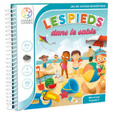 Les pieds dans le sable (Livret magnétique)